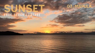 SUNSET TIME-LAPSE || Free Stock Video Footage [HD] | Mapula, Romblon, Philippines