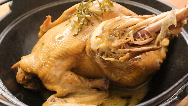 This is the taste of chicken made with tea leaves costing 2000 yuan per jin!