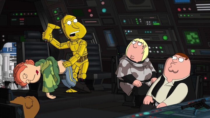 【Family Guy】Ah Q's "husband in front of the newborn"