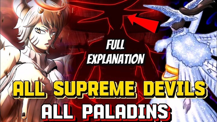 ANG KULANG SA MGA SUPREME DEVIL‼️FULL EXPLANATION! Black Clover Analysis