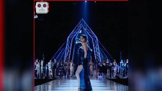 Khánh Vân, Minh Tú thi nhau "đá váy thần sầu" #showbiz