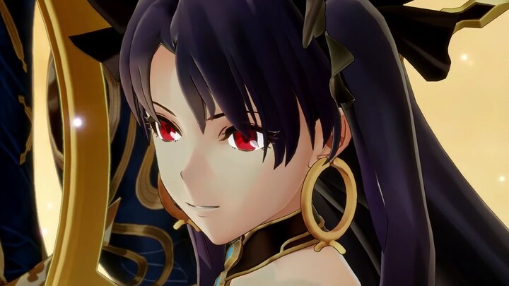[FGO Arcade · 1080P] Ishtar Attack Moves + Noble Phantasm Animation