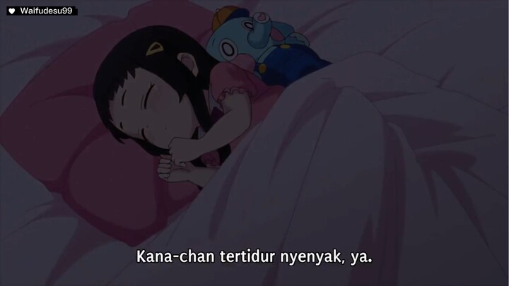 Kesempatan itu datang saat anaku tidur😝