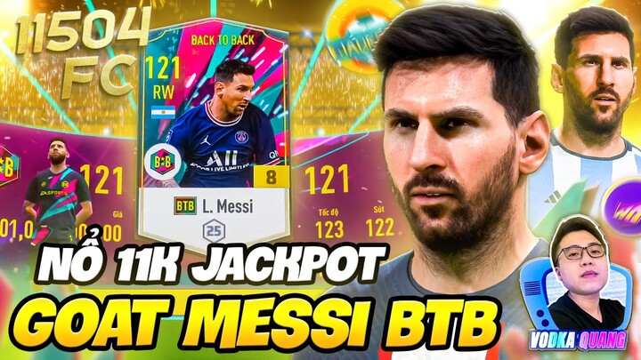 Vodka Quang | Rủ bạn thân cùng nổ Jackpot mở thẻ và cái kết lụm lớn với Messi BTB +8 và Ferdinand