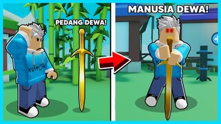 Pedang Dewa Ini Membuat Aku Menjadi Sangat Kuat! - Weapon Fighting (Roblox)