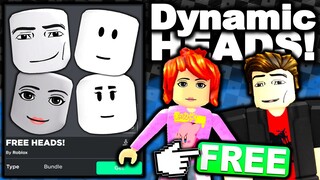 FREE DYNAMIC HEADS! HOW TO GET Makeup Minimalist, Chiseled Good Looks & Dylan Default! (ROBLOX)