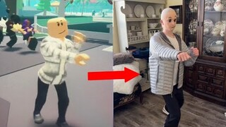 Bald guy dancing roblox
