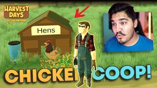 I BUILT A HEN HOUSE! - HARVEST DAYS #2