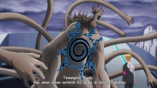 Boruto menyegel Juubi ke dalam tubuhnya sendiri dan menjadi jinchuriki Juubi, Boruto vortex terbaru