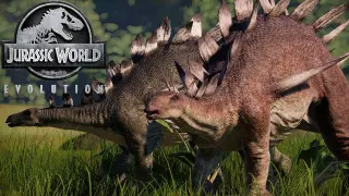 Kentrosaurus || All Skins Showcased - Jurassic World Evolution