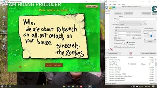 PPH/HƯỚNG DẪN CHI TIẾT HACK GAME PLANTS VS ZOMBIE PC  BẢN VIP NHẤT
