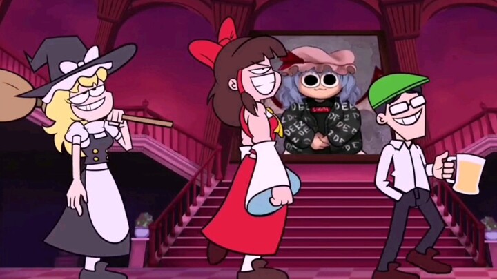 【Dr.Livesey meme】มีเงินหนึ่งแสนเหรียญในมือ คฤหาสน์ Scarlet Devil เดินไปด้านข้าง