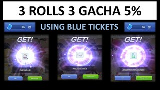 EXPOSED! HIGHER CHANCE IN BLUE TICKET GACHA MACHINE!