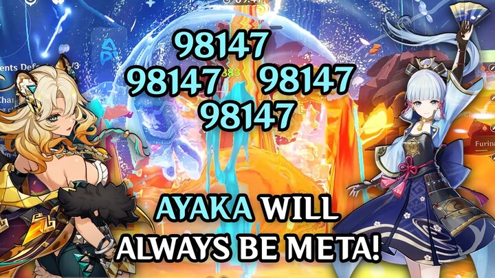 AYAKA WILL ALWAYS BE META!! | AYAKA XILONEN TEAM! - Genshin Impact