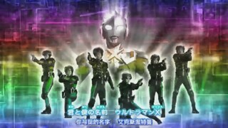 Ultraman X Rainbow opening and ending