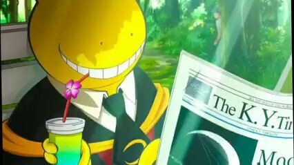 Sayonara. Koro-sensei (Assassination classroom)