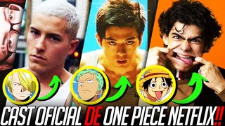 TODOS los ACTORES de ONE PIECE LIVE ACTION en 1 VÍDEO❗️👒 [CAST CONFIRMADO al 100%]