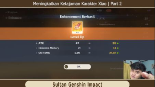Meningkatkan Ketajaman Karakter Xiao (Part 2) - Genshin Impact Indonesia