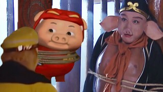 Monkey! Even you chose to save that pig?