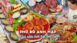 Phát hiện PHỐ BÒ NƯỚNG cực chill khu đại lộ Phạm Văn Đồng - sốt nướng siêu đỉnh | Địa điểm ăn uống
