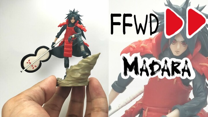Uchiha Madara - Naruto - Polymer Clay FFWD