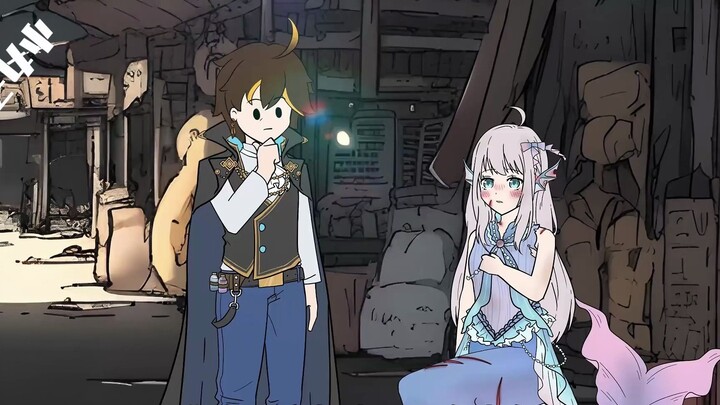 I found a mermaid in the black market and she insisted on coming with me