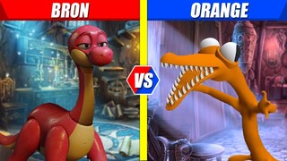 Bron vs Orange (Rainbow Friends) | SPORE