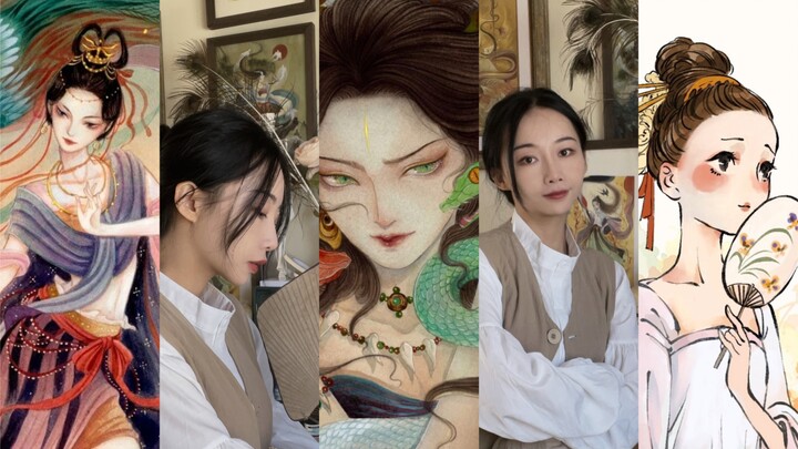 【When an artist starts looking more and more like their own artwork】Don't ask—just assume I want to 