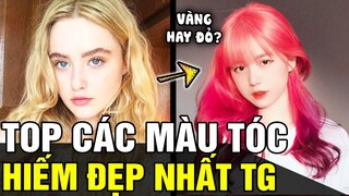 Mê mẩn với những màu tóc HIẾM VÀ ĐẸP nhất thế giới, liệu bạn có nằm trong nhóm này? | Tin nhanh 24h