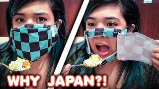 The most pointless face mask ever??? - WHY, JAPAN?!