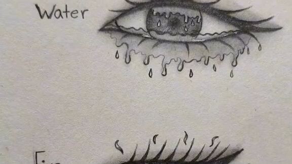 𝑒𝑦𝑒 𝑤𝑎𝑡𝑒𝑟 𝑣𝑠 𝑒𝑦𝑒 𝑓𝑖𝑟𝑒