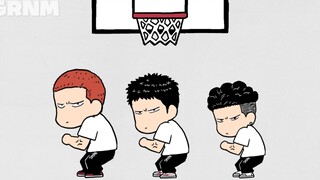 Slam Dunk Sanno High School SD Animation (2) من grinemo