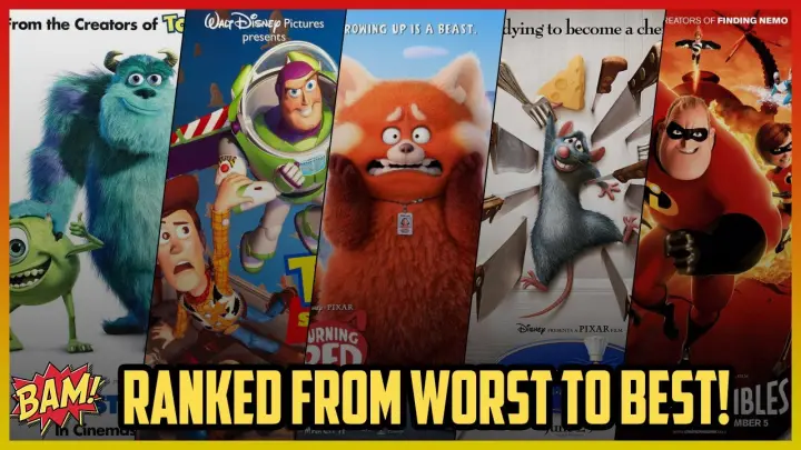 All 25 Pixar Movies Ranked From Worst to Best! (w/ Turning Red)