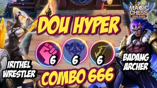 HYPER BADANG ARCHER FT 3 STAR IRITHEL WRESTLER ! 6 WRESTLER 6 ASTRO 6 ARCHER ! COMBO 666