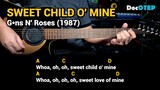 Sweet Child O Mine - Guns N' Roses (Easy Guitar Chords Tutorial with Lyrics)