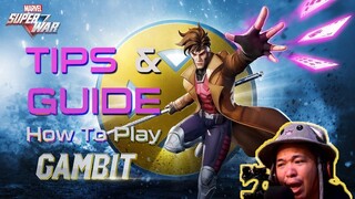 Easy GAMBIT Guide Tutorial Combo in Marvel Super War 2020 MSW