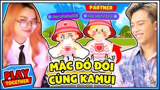 Mr Vịt mặc đồ đôi cùng Kamui trong Play Together