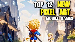 Top 12 Best New Pixel Art games on Android iOS | Best Pixel Art Mobile games You Need to Play !!