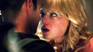 Peter Parker and Gwen Stacy Kiss (in a closet...) | The Amazing Spider-Man 2 | CLIP