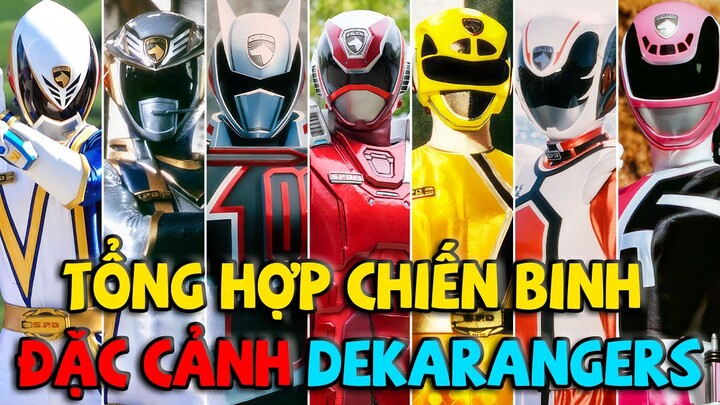 Tổng Hợp Tất Cả Chiến Binh Đặc Cảnh Vũ Trụ Dekarangers (2004►2024)