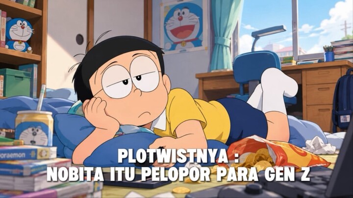 Sifat sifat Nobita yang nurun ke Gen Z 😭😀