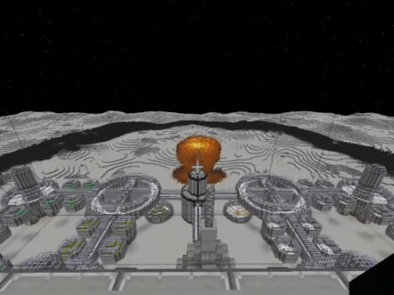 Minecraft: หนีไปถึงดวงจันทร์แล้ว แต่หนีไม่พ้นเงื้อมมือเพื่อน!