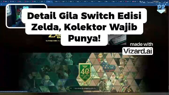 Detail Gila Switch Edisi Zelda_ Kolektor Wajib Punya!