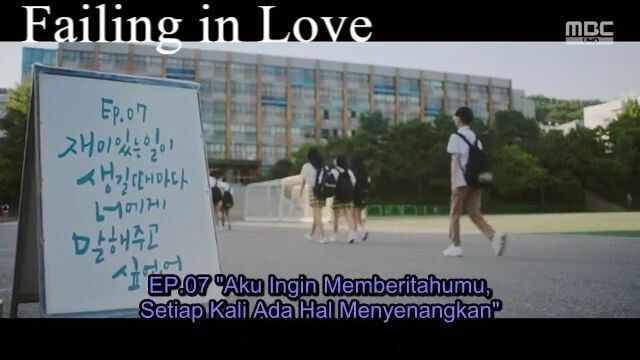 Failing in Love Ep 7-8 Sub Indo