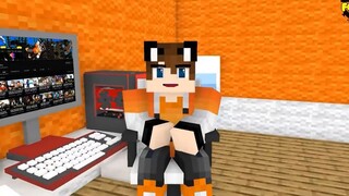 FOXB THỬ THÁCH 24 GIỜ ĂN TẤT CẢ THỨC ĂN TRONG MINECRAFT_FOXB MẬP 100% NHƯ ANH HO