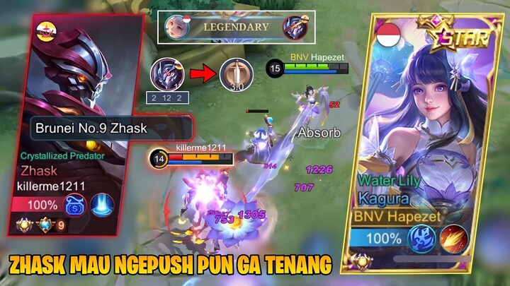 Ketemu Supreme 9 Zhask Midlane! Auto Kita Bully Sampe Mati 12 wkwkw | Mobile Legends