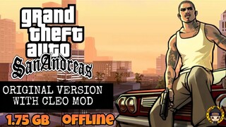 GTA SAN ANDREAS - ORIGINAL VERSION WITH CLEO | HOW TO INSTALL on android mobile