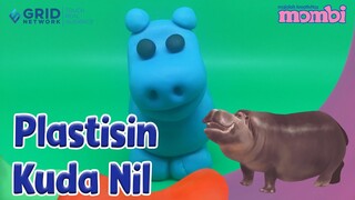 Membuat Plastisin -  Kuda Nil