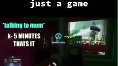 An Gamer Officer was playing Warzone until his Mother give him only 5 minutes before bed