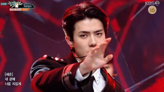 【4K60 เฟรม】EXO - Tempo (181116)